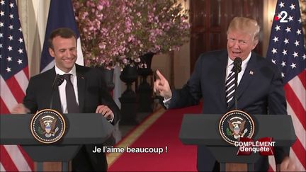 Macron/Trump : la "bromance" (COMPLÉMENT D'ENQUÊTE / FRANCE 2)