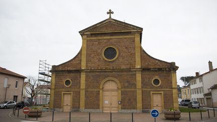 Une église au Coteau (Rhône-Alpes), le 9 mars 2016. (MAXPPP)