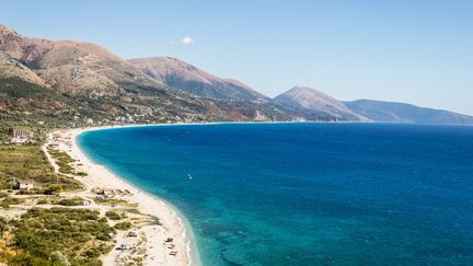 La côte adriatique et les terres de l'Albanie.&nbsp; (GETTY IMAGES)