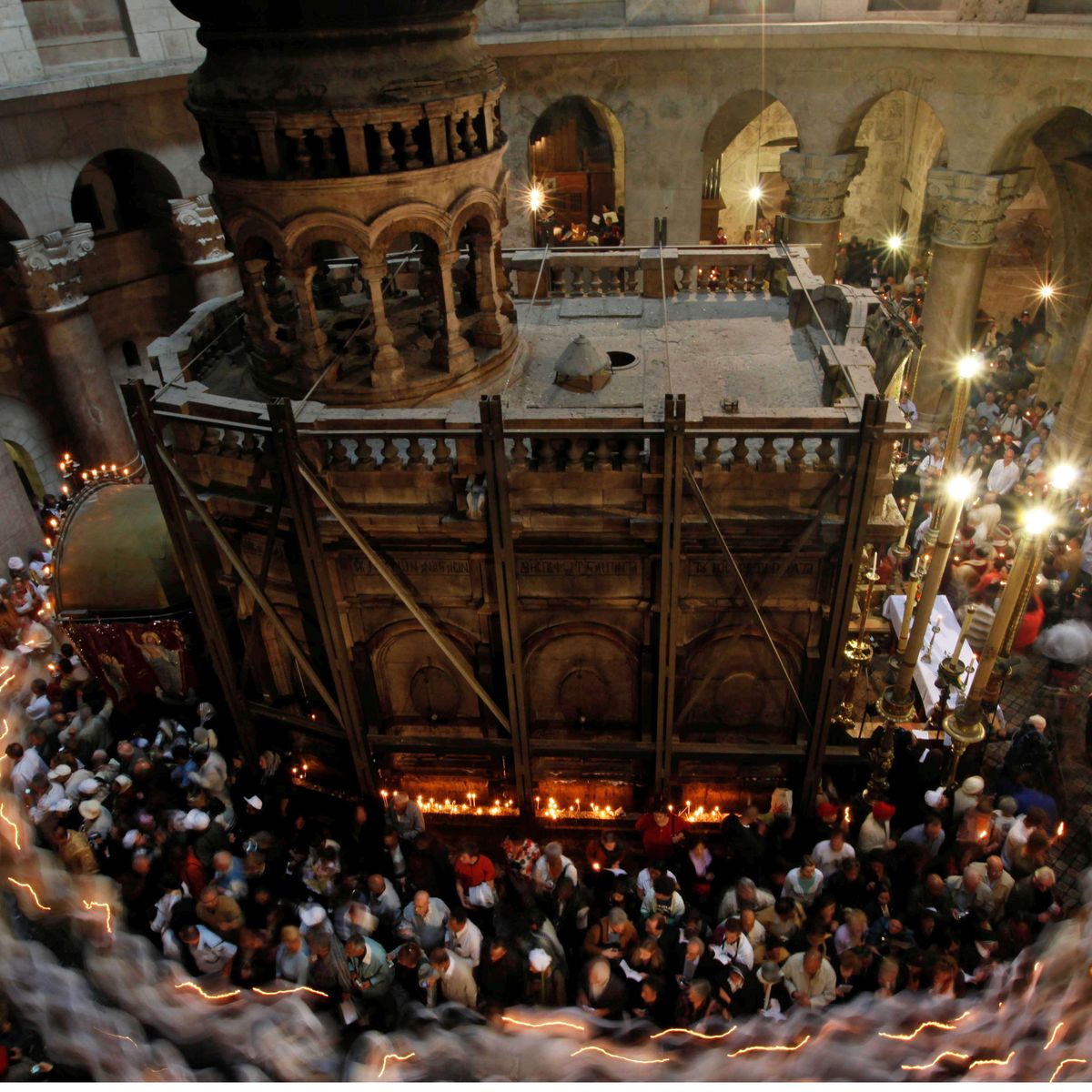 de vraies photos du tombeau de Jésus