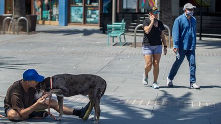 Le coronavirus creuse les inégalités aux États-Unis. (MEL MELCON / LOS ANGELES TIMES)