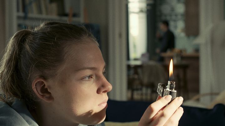 Camilla Godø Krohn dans le film "Mon parfait inconnu" de Johanna Pyykkö, sortie le 24 juillet 2024. (PYRAMIDE DISTRIBUTION)