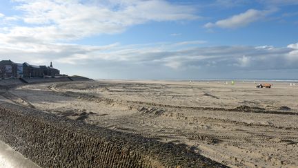 Berck beach, in Pas-de-Calais, on November 26, 2023. (DENIS CHARLET / AFP)