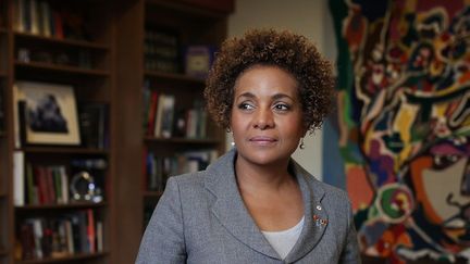 Ancienne Gouverneure générale du Canada, Michaëlle Jean aspire à diriger l'Organisation internationale de la Francophonie. 
 (COLE BURSTON / AFP)