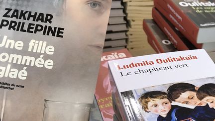 Librairie russe Salon Livre Paris / Le Globe mars 2018
 (Laurence Houot / Culturebox)