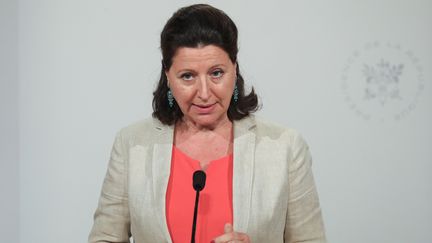 La ministre de la Santé Agnès Buzyn, le 24 juillet 2019 à Paris.&nbsp; (LUDOVIC MARIN / AFP)