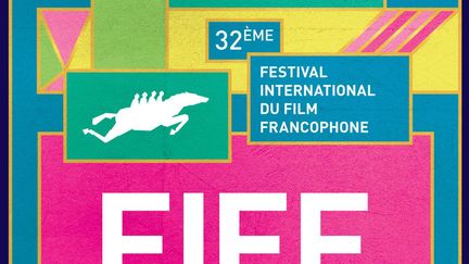 Affiche de la 32e édition du Festival international du film francophone de Namur   (FIFF 2017)