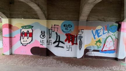 Des tags nazis découverts sous un pont à Abbeville, la commune porte plainte