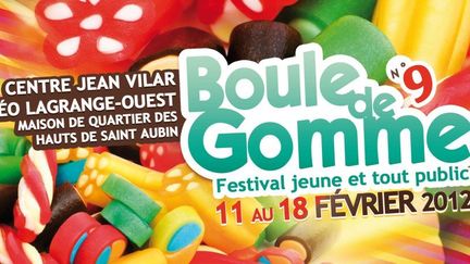 L&#039;affiche du festival &quot;Boule de gomme&quot; à Angers
 (DR)