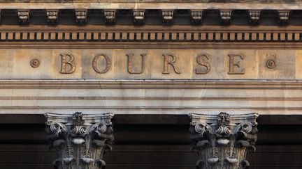 Le palais Brongniart, ancien siège de&nbsp;la Bourse de Paris. (MANUEL COHEN / AFP)