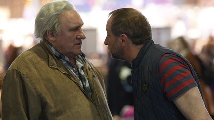 Gérard Depardieu et Benoît Poelvoorde dans "Saint Amour"
 (Roger Arpajou / No Money Production )