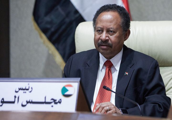 Le Premier ministre soudanais, Abdallah Hamdok,&nbsp;le 18 octobre 2021, à Khartoum. (AFP)