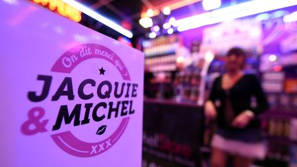 Lors de l'ouverture du deuxième magasin Jacquie et Michel, à Nancy (Meurthe-et-Moselle), le 28 mai 2016. (MAXPPP)