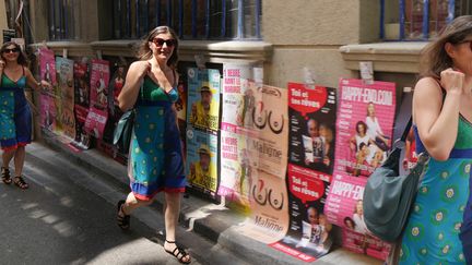 Béatrice Fumet : marathon dans les rues d'Avignon
 (Laurence Houot / Culturebox)