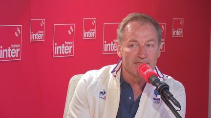 Fabien Canu, directeur général de l'Institut national du sport, de l'expertise et de la performance (Insep), mardi 30 juillet 2024 sur France Inter. (FRANCE INTER / RADIO FRANCE)