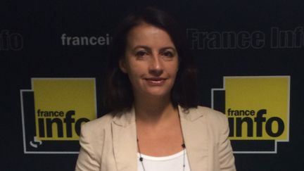 &nbsp; (Cécile Duflot invitée de France Info ce mardi © RF/ Camille Glas)