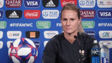 La joueuse Amandine Henry en 2019. (IAN LANGSDON / EPA)