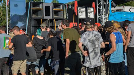 Teknival à Millau, août 2016
 (Aurélien Trompeau / PHOTOPQR/LA DEPECHE DU MIDI/MAXPPP)