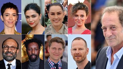 Les membres du jury du 75e Festival de Cannes. (MARK RALSTON / AFP)