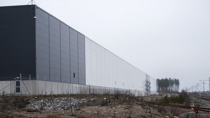 Un centre de données appartenant à Amazon, leader du secteur du "cloud computing", le 13 avril 2021 à Kjula (Suède). (FREDRIK SANDBERG / TT NEWS AGENCY / AFP)