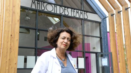 Docteure Ghada Hatem, gynécologue, fondatrice et médecin chef de la Maison des Femmes de Saint-Denis (Seine-Saint-Denis). (BERTRAND GUAY / AFP)