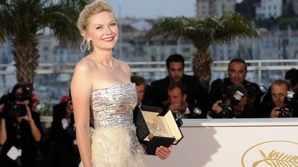 Kirsten Dunst, Prix d&#039;interprétation féminine pour &quot;Melancholia&quot;
 (ANNE-CHRISTINE POUJOULAT/AFP)