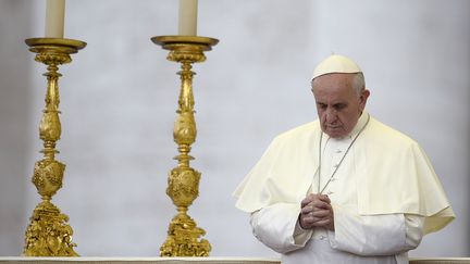 Le pape Fran&ccedil;ois au Vatican, le 7 septembre 2013. (FILIPPO MONTEFORTE / AFP)