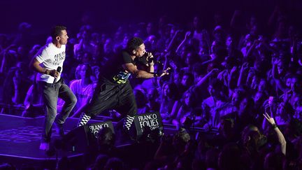 NTM en concert en juilklet 2018 (aux Francofolies de la Rochelle).
 (XAVIER LEOTY / AFP)