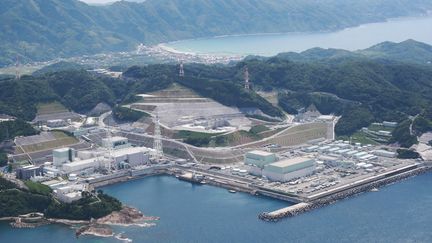 La centrale nucléaire de Shimane, à Matsue (Japon), le 28 mai 2022 (NAOY AZUMA / YOMIURI / AFP)