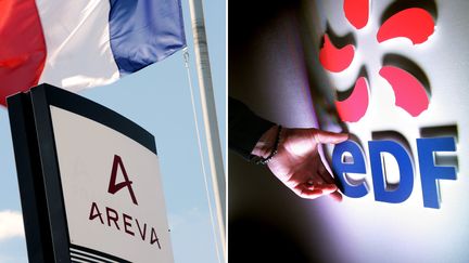 L'Etat vendre une partie de ses parts d'Areva et EDF. (JEAN-PIERRE CLATOT / AFP)