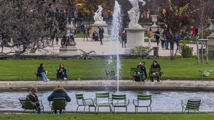 Le Jardin des Tuileries, à Paris, le 5 décembre 2020. (VINCENT ISORE / MAXPPP)