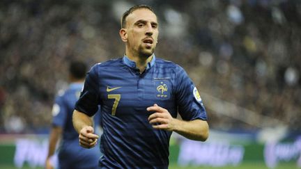 Le joueur de l'équipe de France, Franck Ribéry