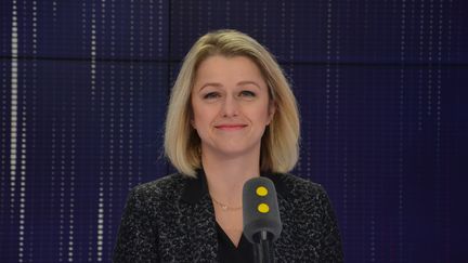 Barbara Pompili,&nbsp;députée LREM de la Somme, et présidente de la commission du développement durable et de l'aménagement du territoire à l'Assemblée nationale. (JEAN-CHRISTOPHE BOURDILLAT / RADIO FRANCE)