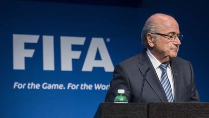 &nbsp; (Sepp Blatter était président de la Fifa depuis 1998 © MaxPPP)