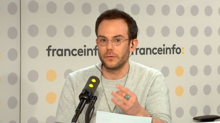 Clément Viktorovitch sur franceinfo, le 17 mars 2022. (CAPTURE ECRAN / FRANCEINFO)