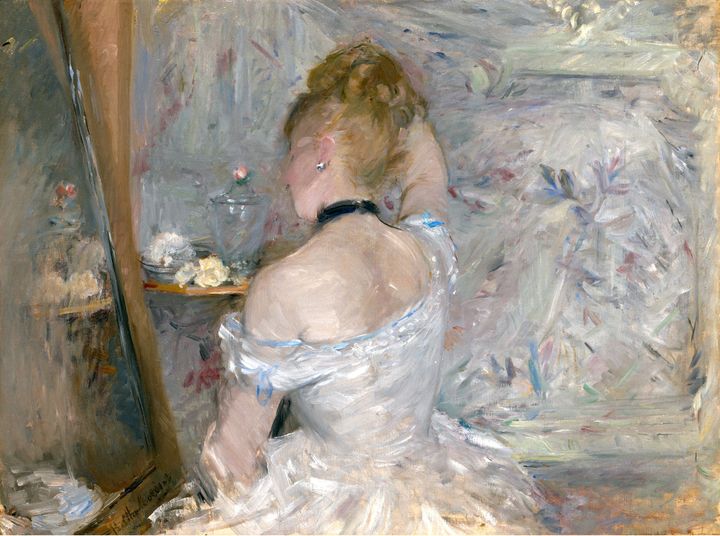 Berthe Morisot, "Femme à sa toilette" (1875-1880)&nbsp;Chicago, Art Institute of Chicago, Stickney Fund, 1924 (© Image Art Institute of Chicago)