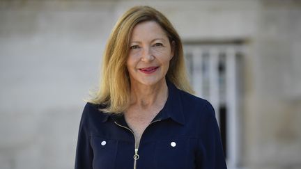 &nbsp;La députée Renaissance Natalia Pouzyreff, le 21 juin 2022. (JULIEN DE ROSA / AFP)