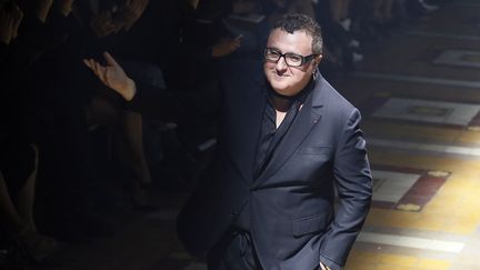 Alber Elbaz, septembre 2014 à Paris
 (PATRICK KOVARIK / AFP)