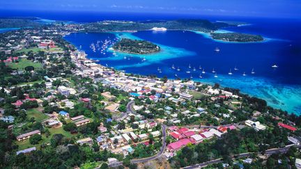 Port Vila, the capital of Vanuatu, an archipelago where 140 languages ​​are spoken for 330,000 inhabitants. (DESIGN PICS EDITORIAL / UNIVERSAL IMAGES / GETTY IMAGES)