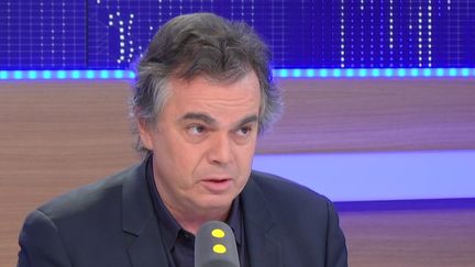 Alexandre Jardin, sur franceinfo, le 3 décembre 2016. (RADIO FRANCE / CAPTURE D'ÉCRAN)