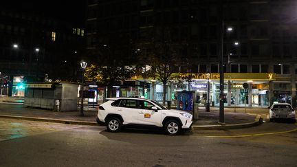 Un taxi italien garé dans la ville de Milan, en Italie, le 17 novembre 2020. (Photo d'illustration) (MAIRO CINQUETTI / NURPHOTO)