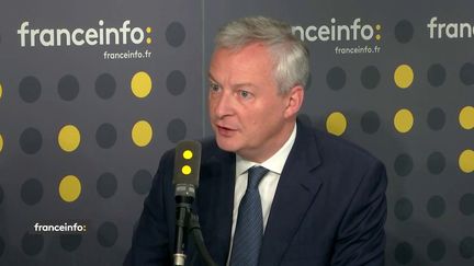 Bruno Le Maire sur franceinfo mercredi 22 mai 2019. (FRANCEINFO)