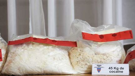 &nbsp; (Les douanes françaises ont effectué une saisie "historique" d'une quantité de cocaïne estimée à 2,25 tonnes mercredi. Photo d'illustration © Maxppp)