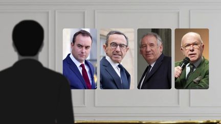 Les noms de Sébastien Lecornu, Bruno Retailleau, François Bayrou et Bernard Cazeneuve circulent pour succéder à Michel Barnier à Matignon. Cette fois-ci, Emmanuel Macron ne devrait pas tarder à nommer un nouveau Premier ministre. (FRANCEINFO)