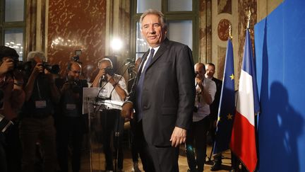 Le ministre de la Justice, François Bayrou, le 1 juin 2017 à Paris.&nbsp; (FRANCOIS GUILLOT / AFP)