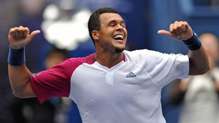 Habituelle manifestation de joie de Jo-Wilfried Tsonga