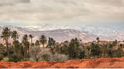 Les alentours de la ville d'Aïn Sefra en Algérie, le 21 janvier 2017. (Geoff Robinson / SIPA)