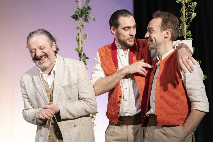 "Beaucoup de nruit pour riené de William Shakespeareé mis en scène par Alomé Villier et Pierre Helie au Festival Off d'Avignon 2019.&nbsp; (Julien Jovelin)