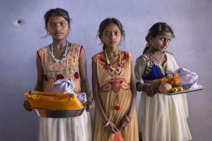 Cristina García Rodero, "Puya al dios Karasiheswani, Kadiri, India", 2015
 (cristinagarciarodero/magnum - Œuvre exposée par : Juana de Aizpuru)