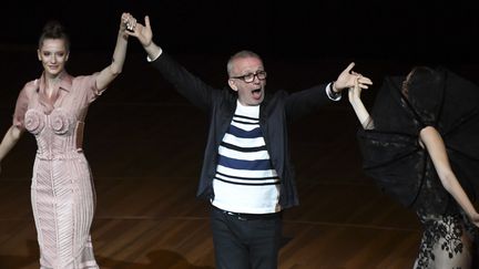 Jean Paul Gaultier à Buenos Aires, mars 2018
 (EITAN ABRAMOVICH / AFP)